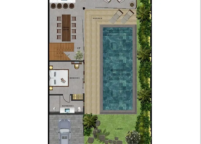 New 5Br Villa Beach At 200M Canggu * 坎古